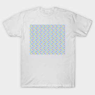 Turtle and Axolotl Love Pattern T-Shirt